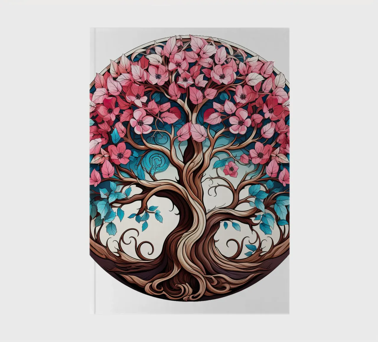 Colorful Tree of Life notebook by Spiritual Touch