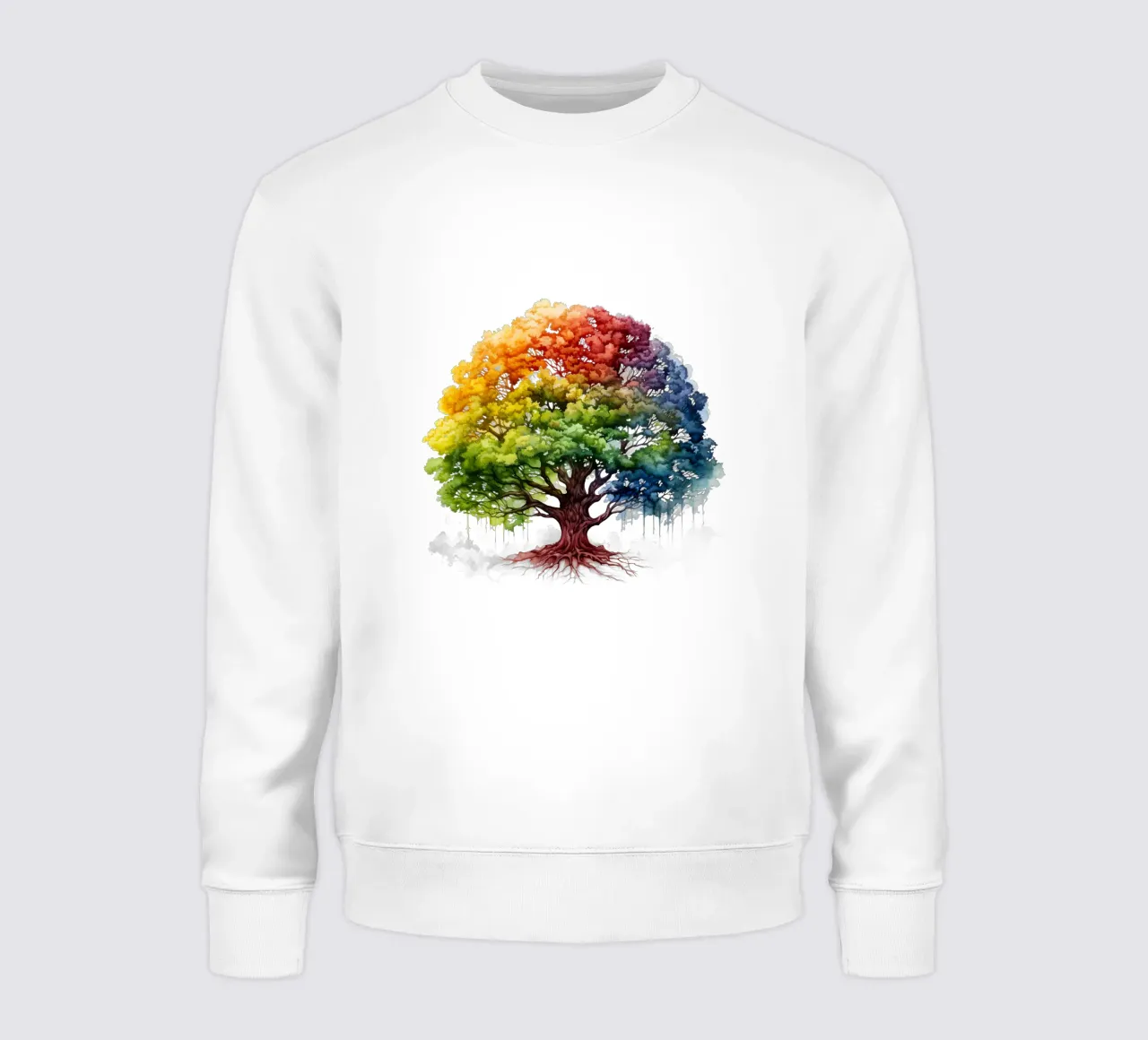 Albero della vita colorato felpa da Spiritual Touch