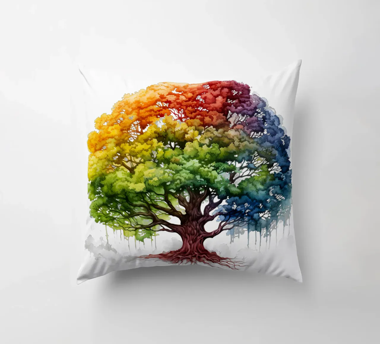 Albero della vita colorato cuscino da Spiritual Touch