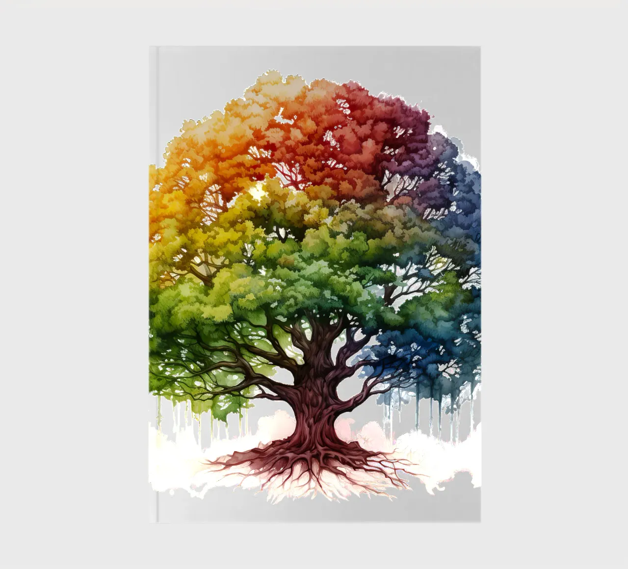 Colorful Tree of Life notebook by Spiritual Touch
