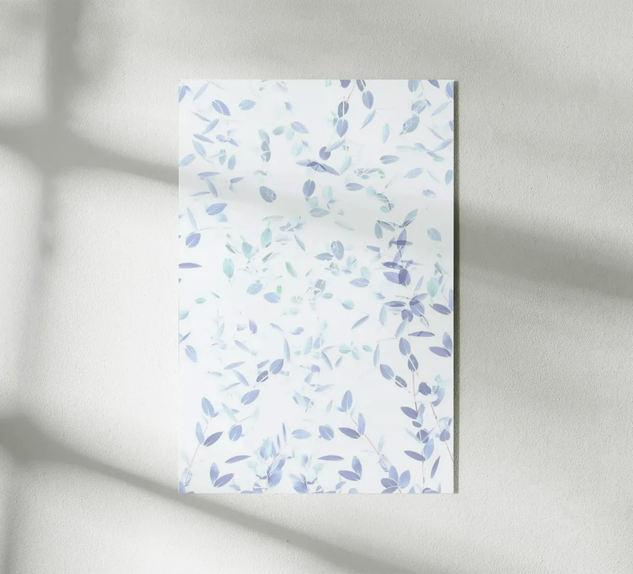 Foglioline III acrylic glass by Elena Veronese
