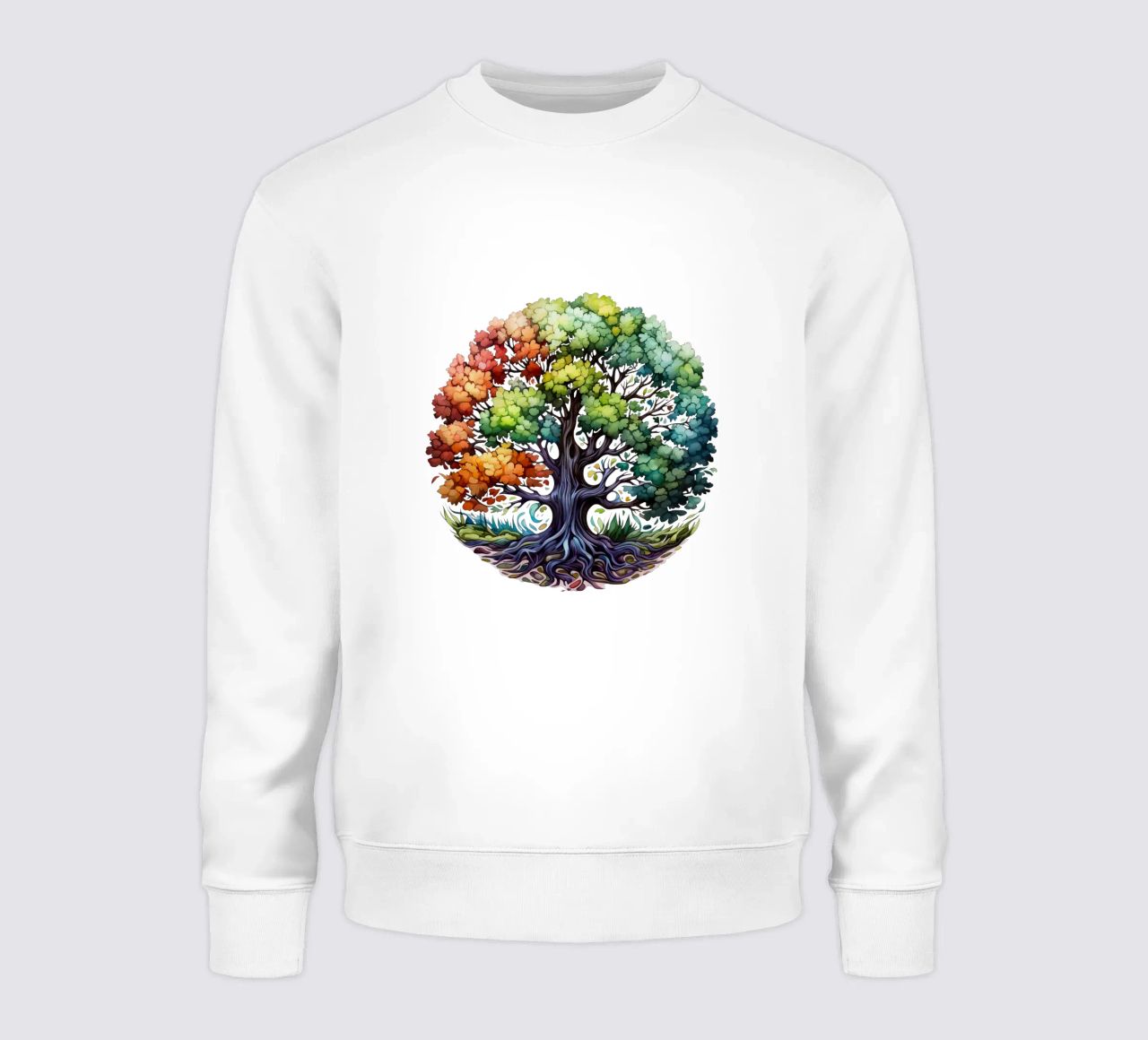 Albero della vita colorato felpa da Spiritual Touch