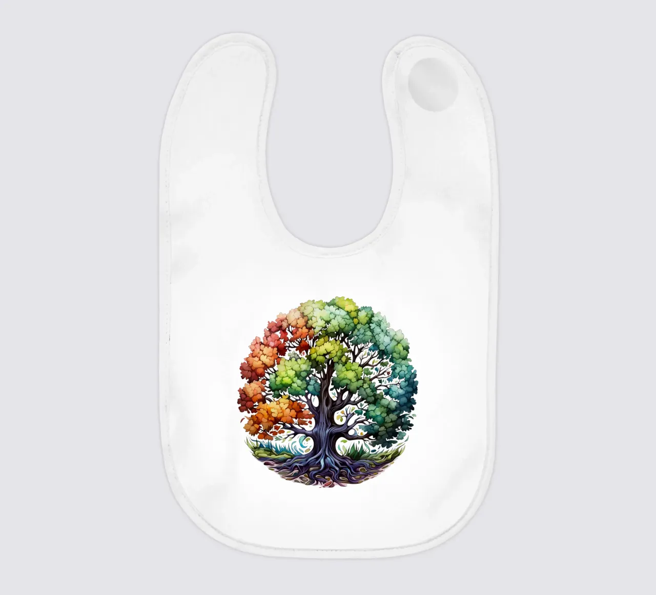 Albero della vita colorato bavaglino da Spiritual Touch