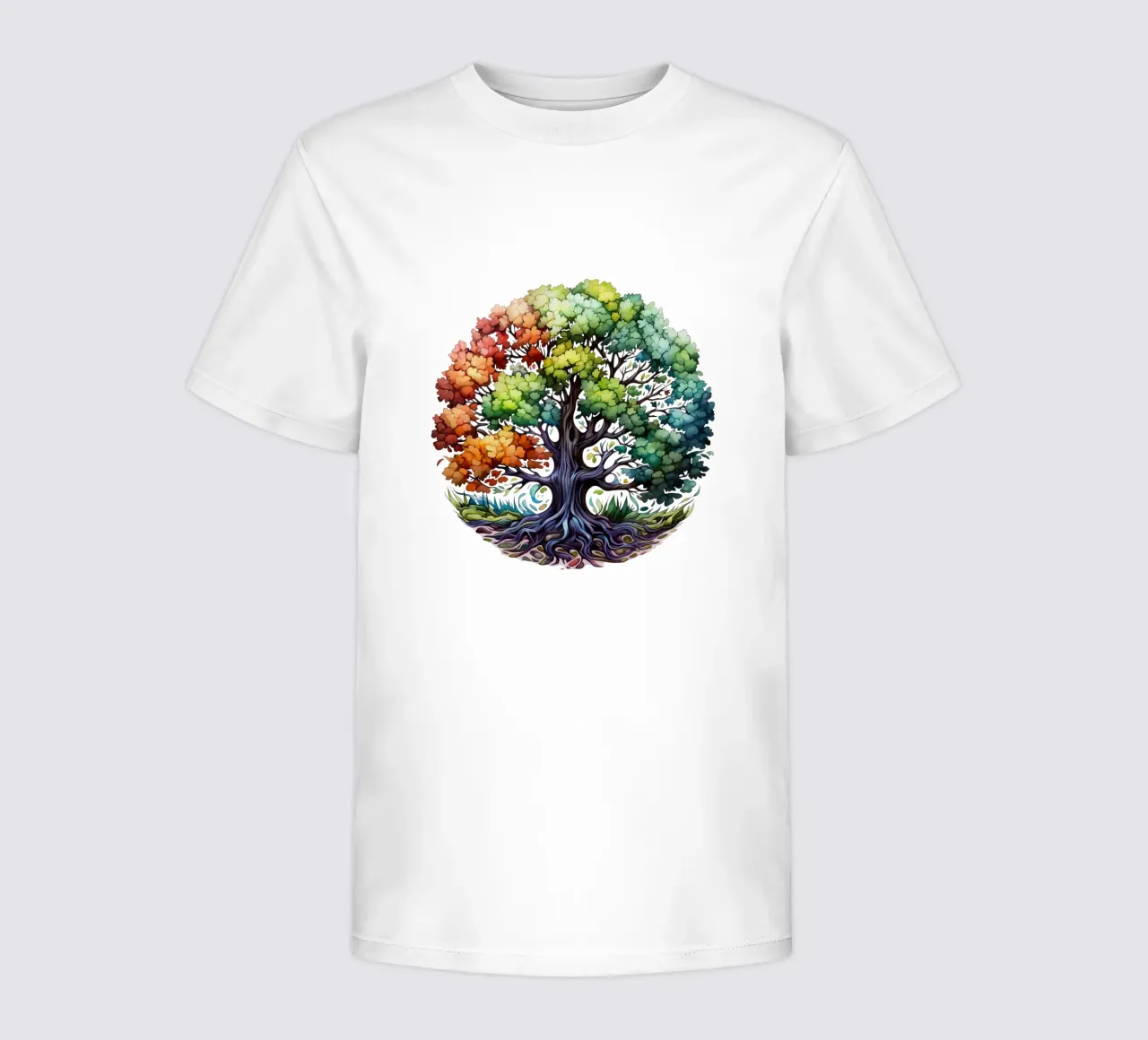 Colorful Tree of Life kids t-shirt by Spiritual Touch