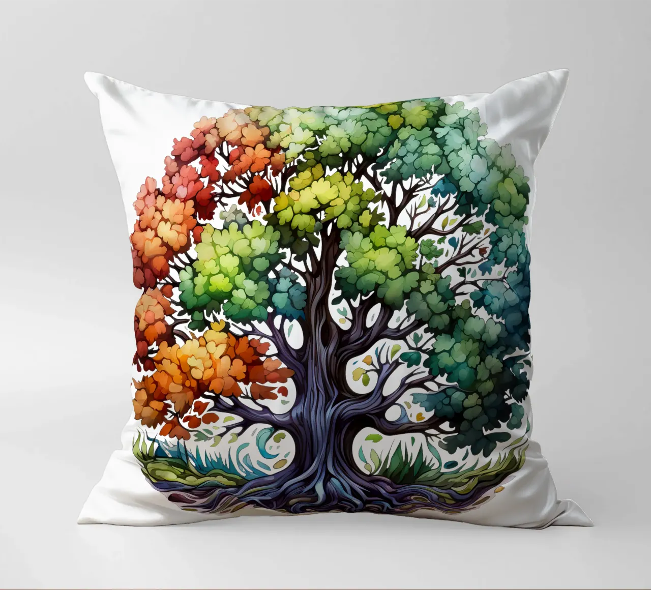 Albero della vita colorato cuscino da Spiritual Touch