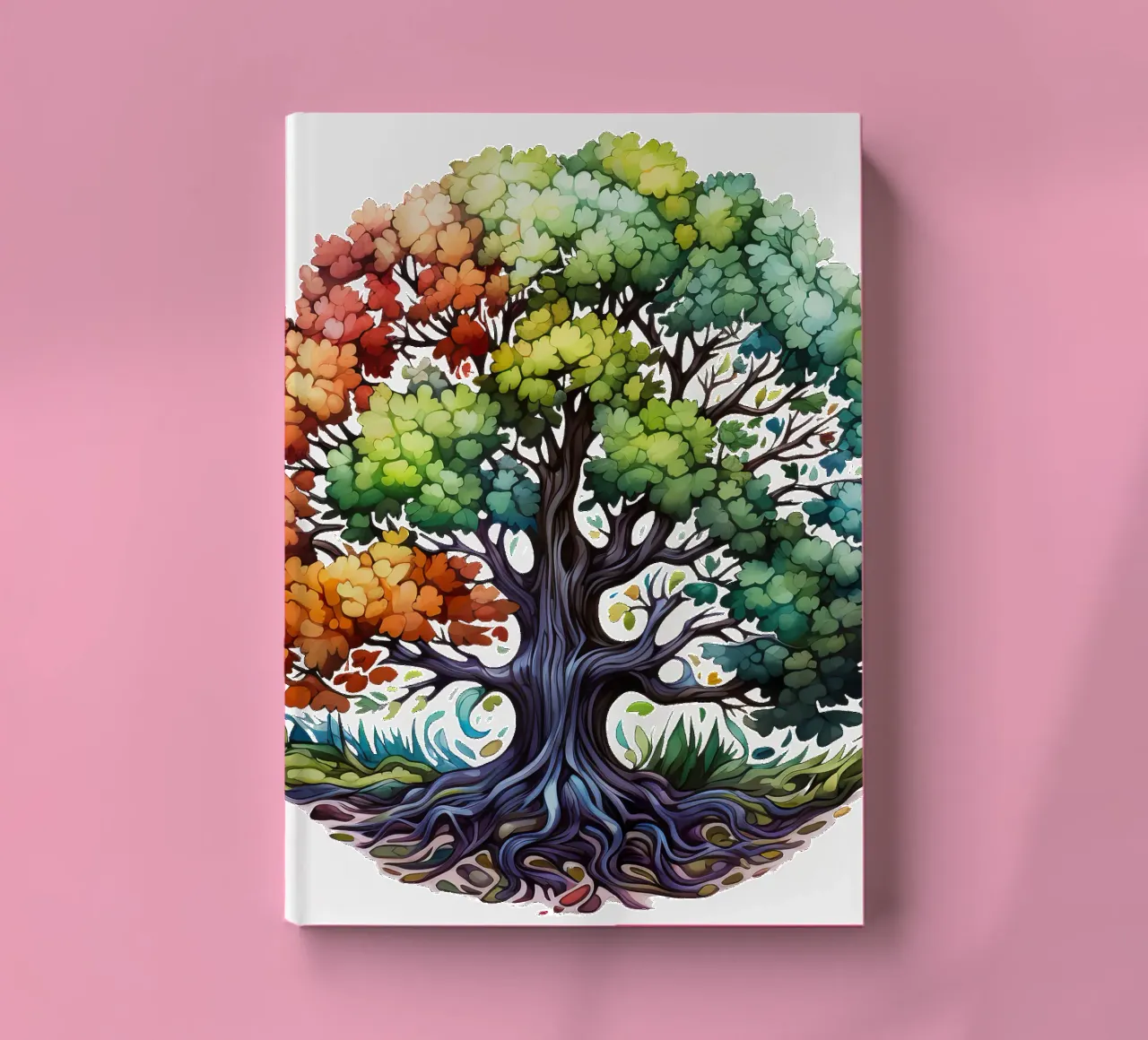 Colorful Tree of Life notebook by Spiritual Touch