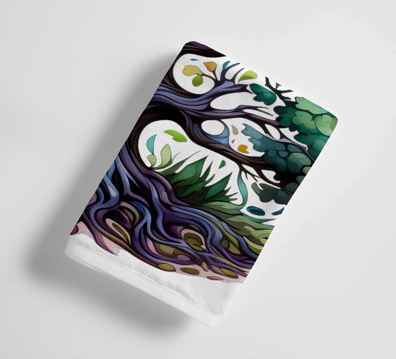 Arbre de vie coloré serviette de bain de Spiritual Touch