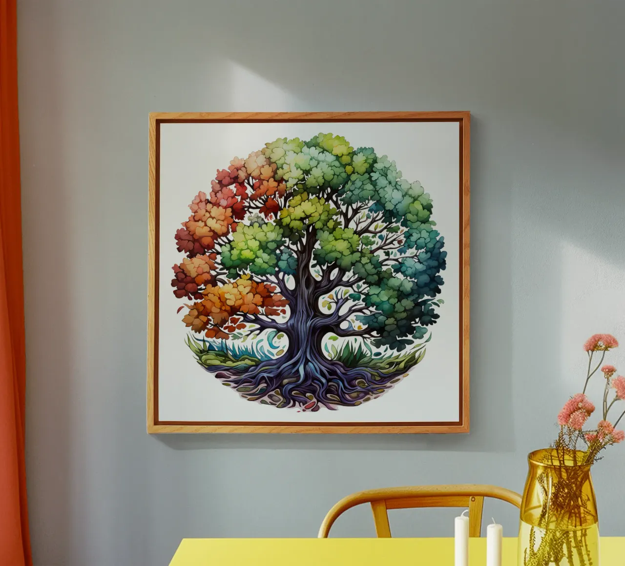 Albero della vita colorato plexiglass da Spiritual Touch