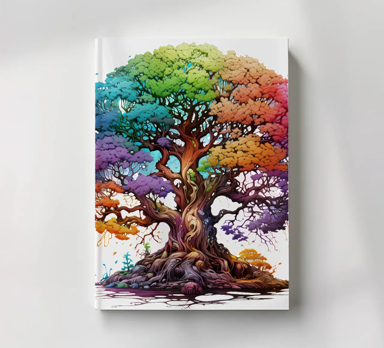 Colorful Tree of Life notebook by Spiritual Touch