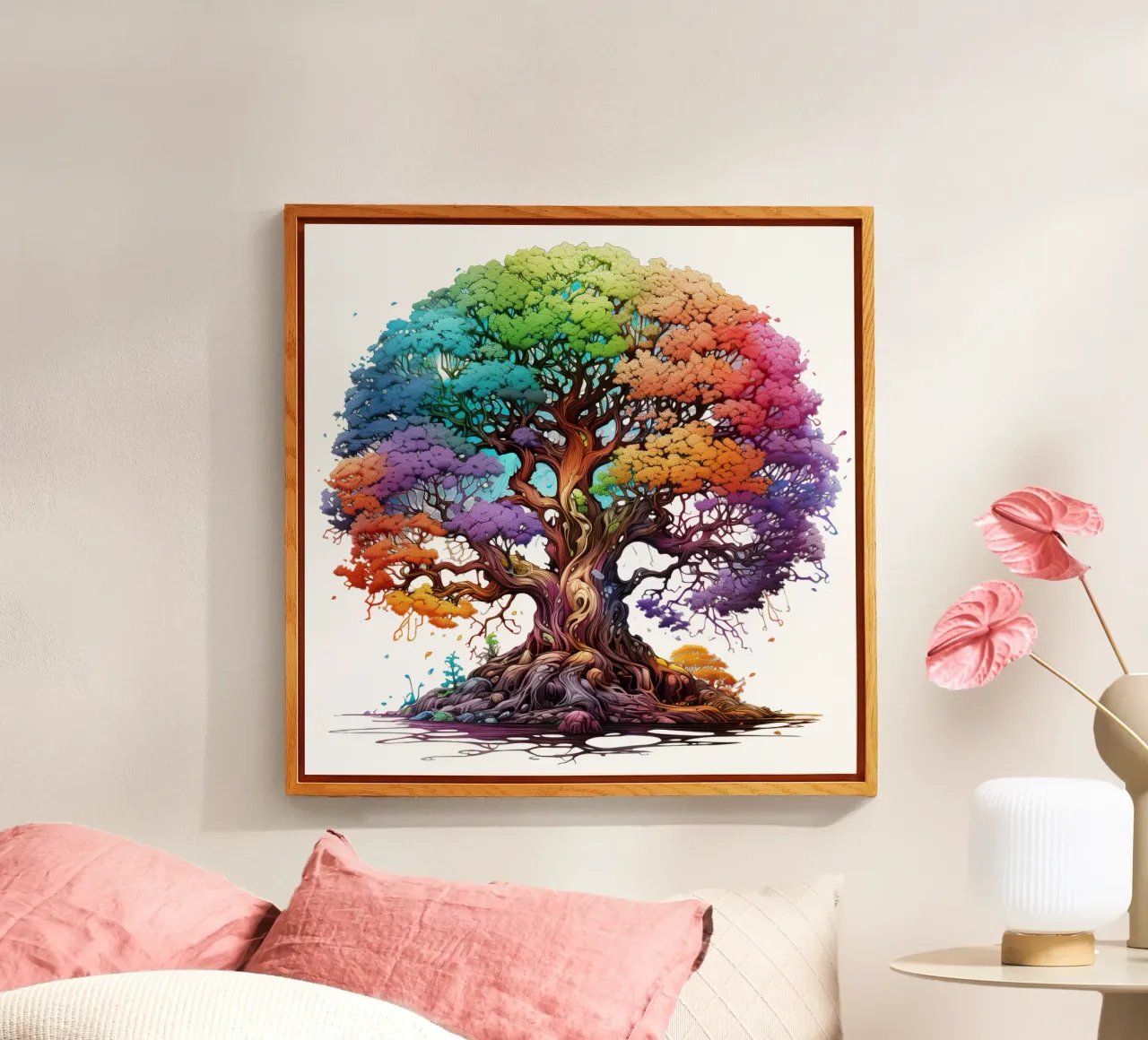Albero della vita colorato plexiglass da Spiritual Touch