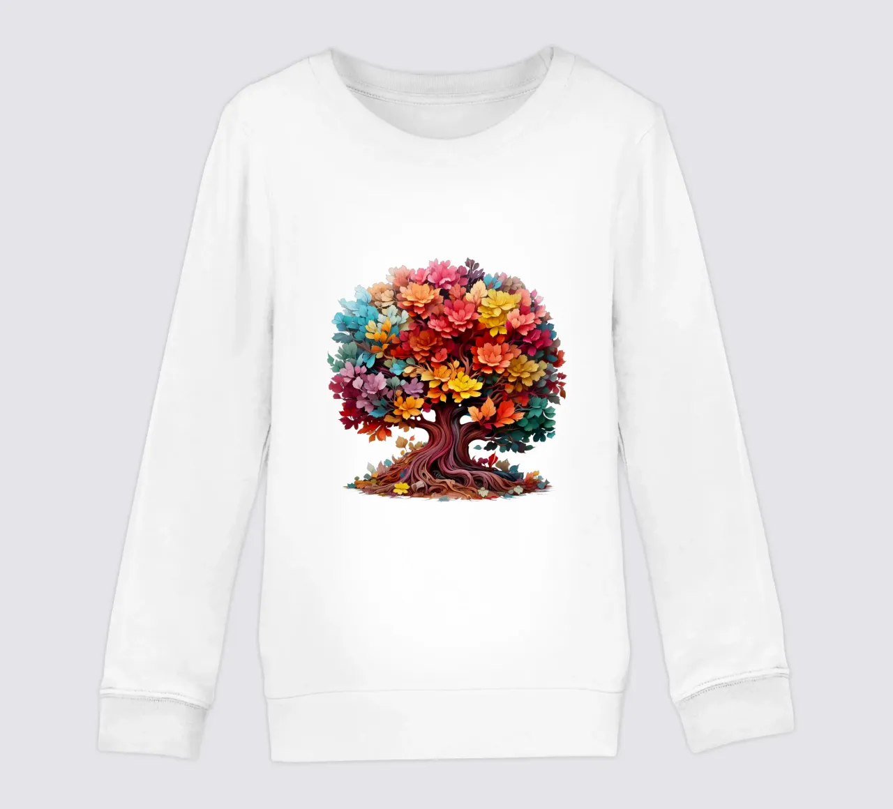 Albero della vita colorato felpa bambino da Spiritual Touch