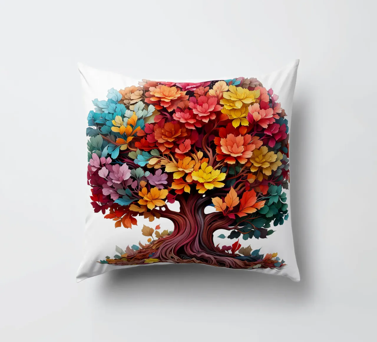 Albero della vita colorato cuscino da Spiritual Touch