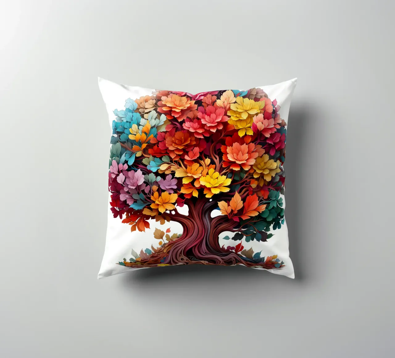 Albero della vita colorato cuscino da Spiritual Touch