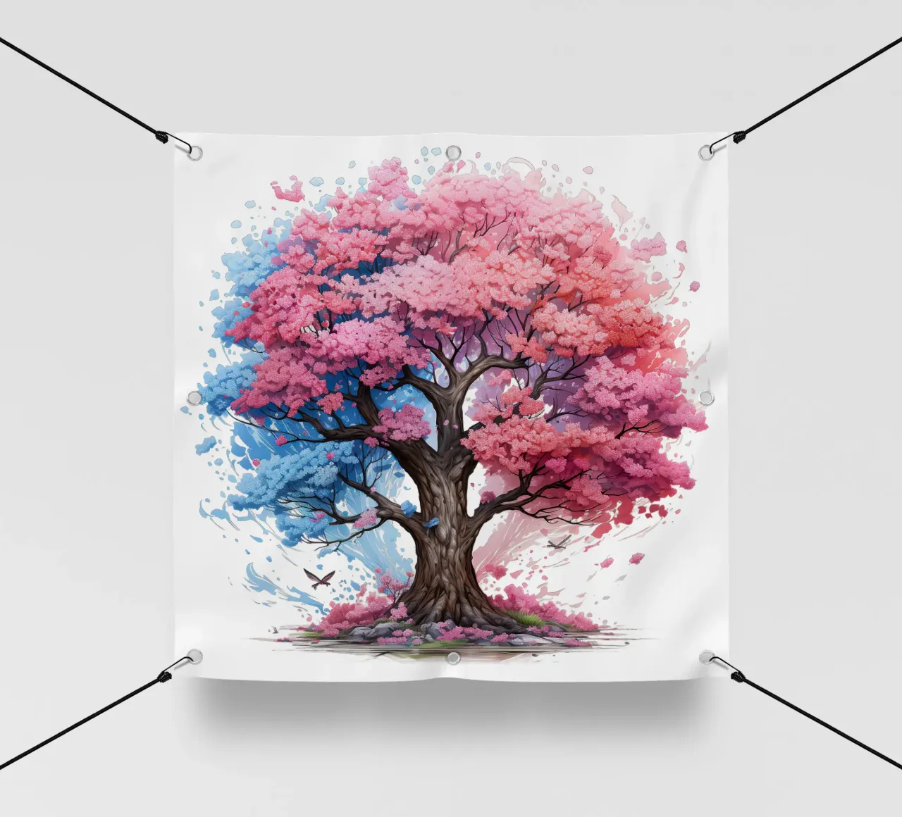 Albero della vita colorato telo in pvc da Spiritual Touch