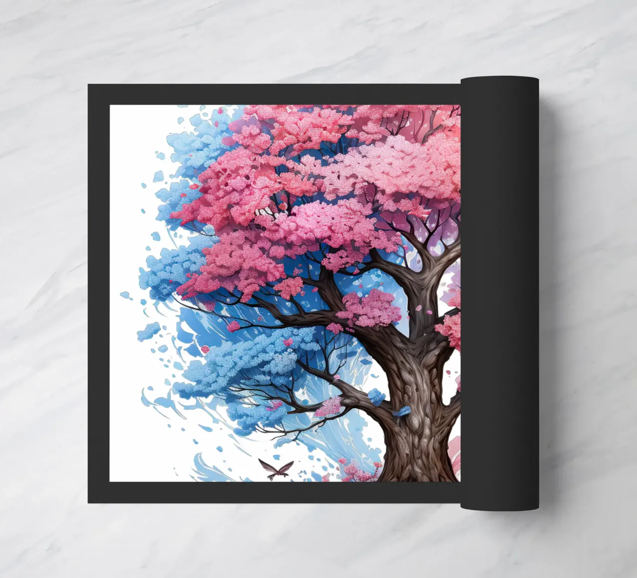 Albero della vita colorato zerbino da Spiritual Touch