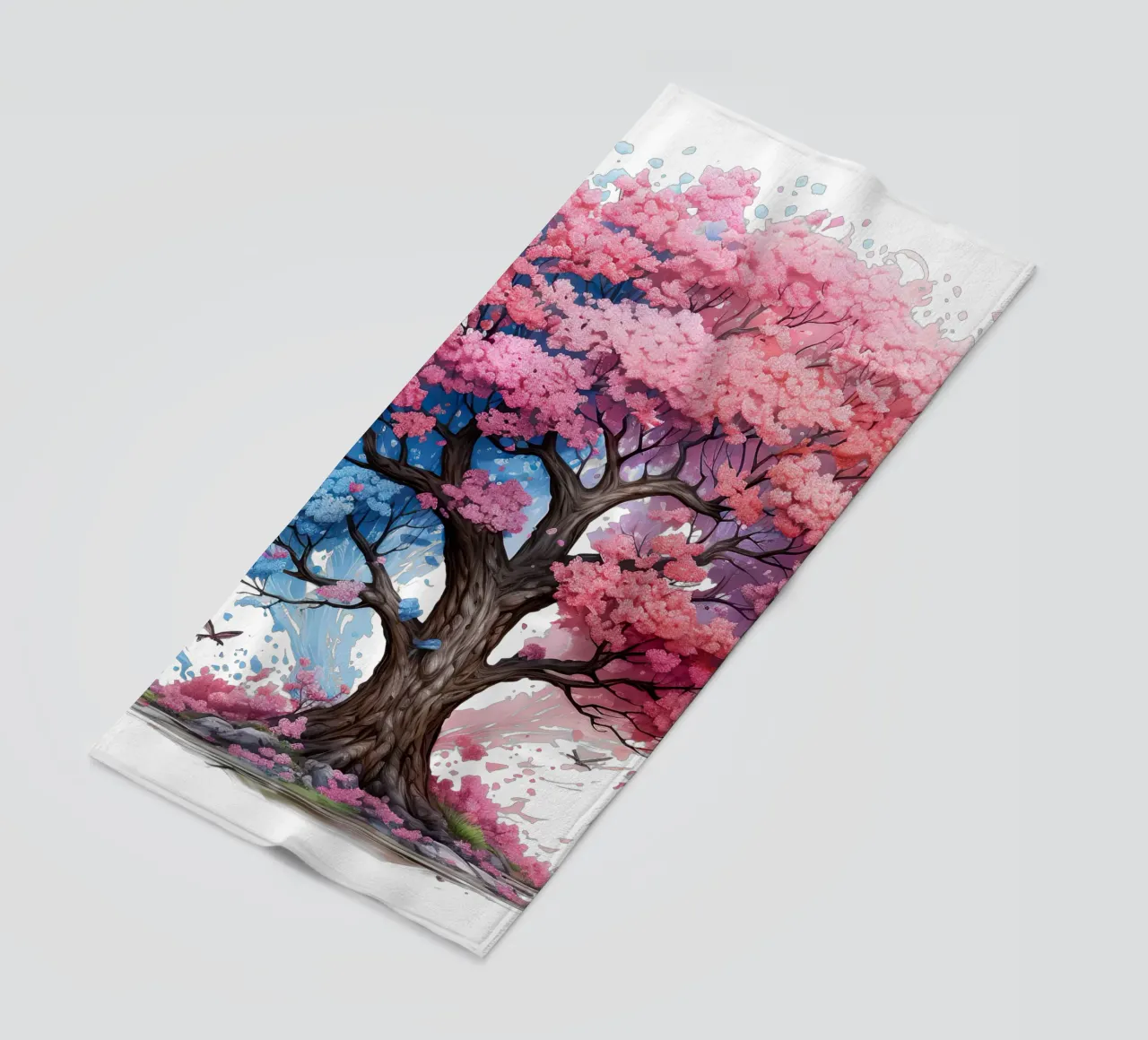 Albero della vita colorato telo mare da Spiritual Touch