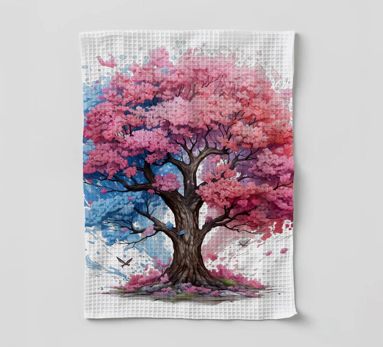 Albero della vita colorato canovaccio da cucina da Spiritual Touch
