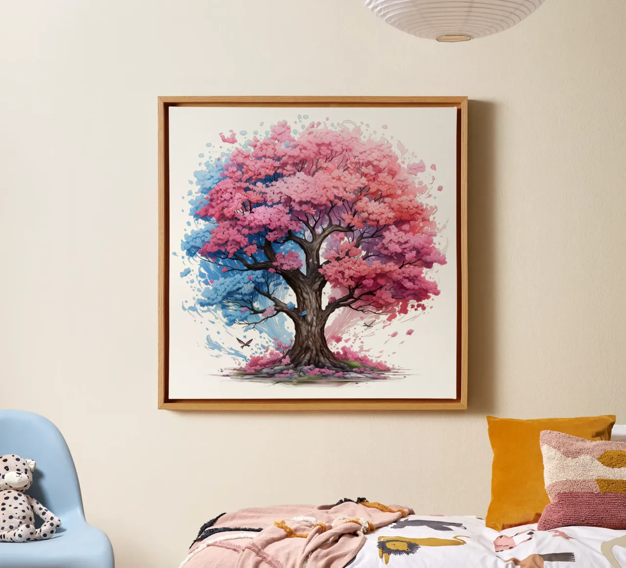 Colorful Tree of Life canvas by Spiritual Touch