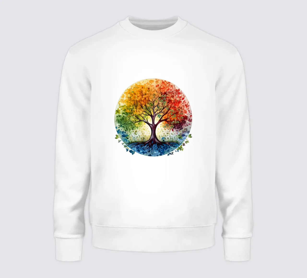 Albero della vita colorato felpa da Spiritual Touch