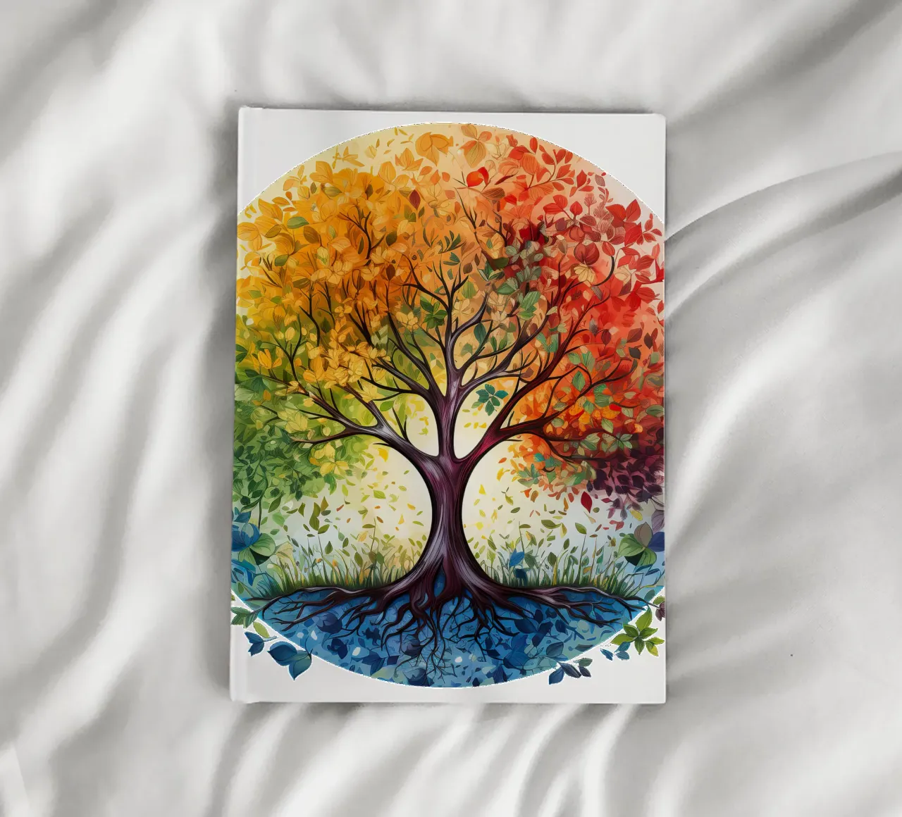 Arbre de vie coloré carnet de notes de Spiritual Touch