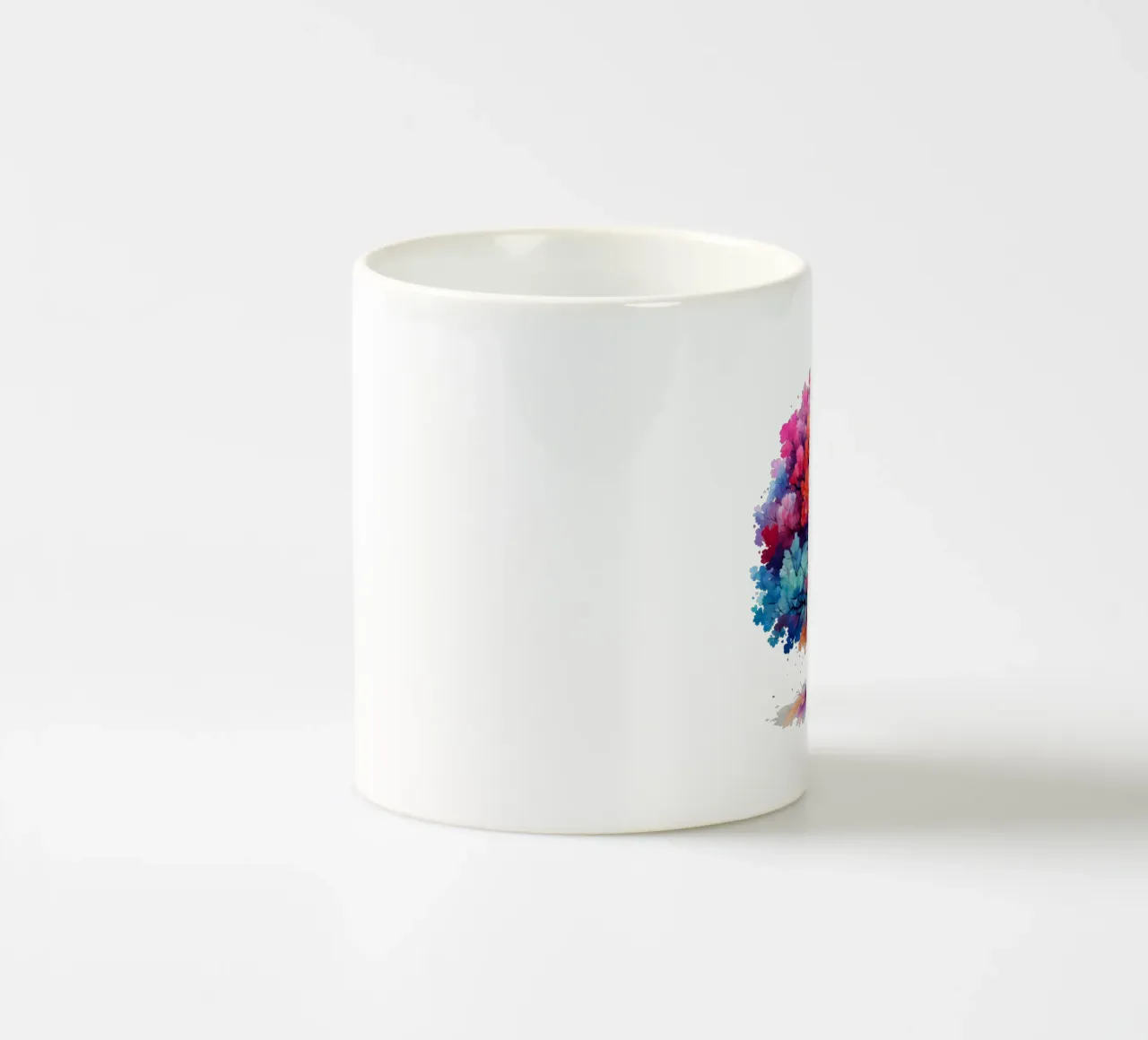 Albero della vita colorato tazza in ceramica da Spiritual Touch