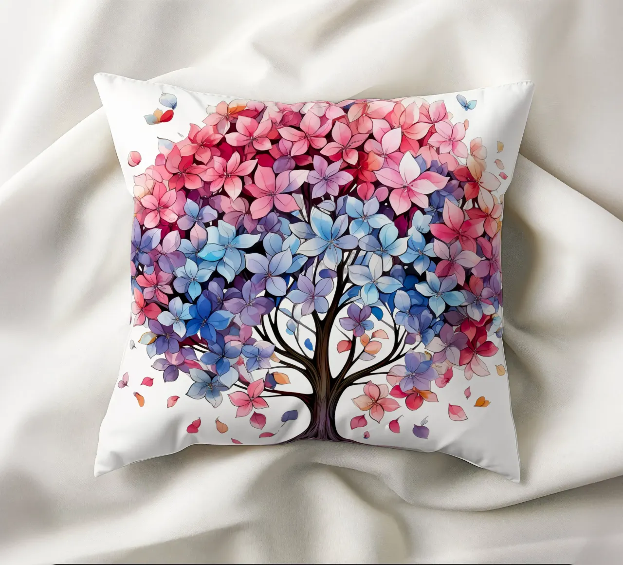 Albero della vita colorato cuscino da Spiritual Touch
