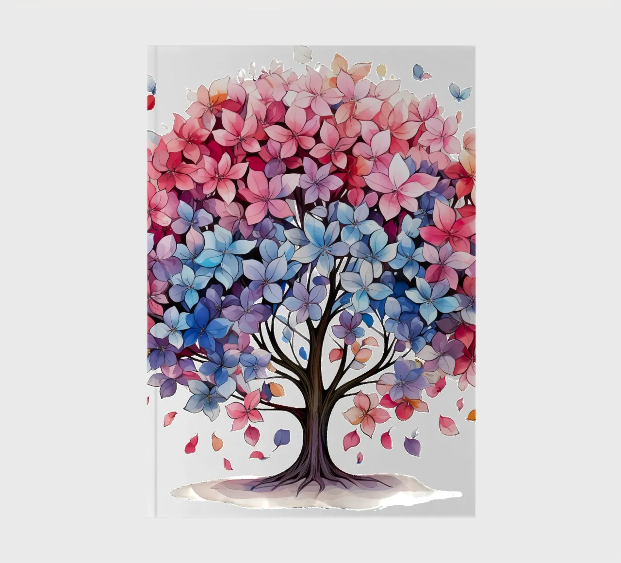 Colorful Tree of Life notebook by Spiritual Touch