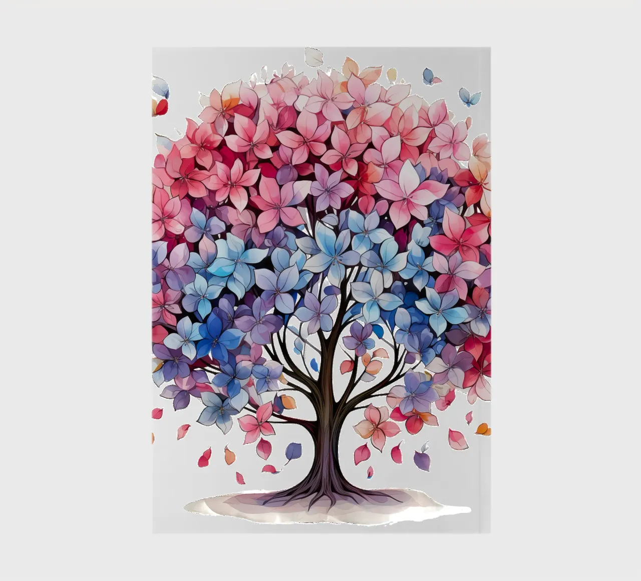 Colorful Tree of Life notebook by Spiritual Touch