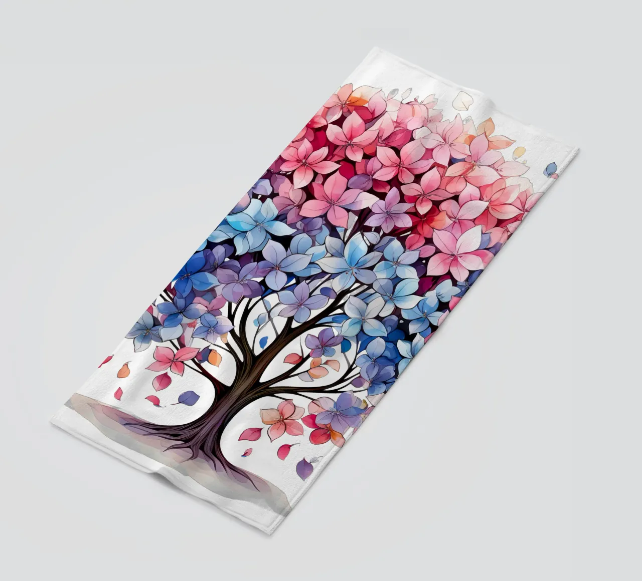 Albero della vita colorato telo mare da Spiritual Touch