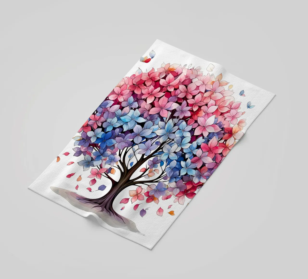 Albero della vita colorato telo mare da Spiritual Touch
