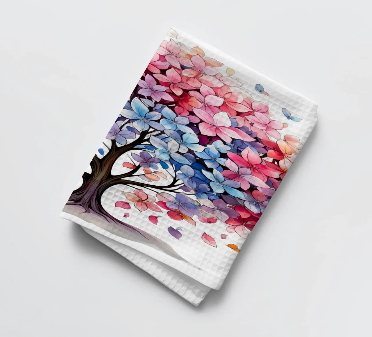 Albero della vita colorato canovaccio da cucina da Spiritual Touch