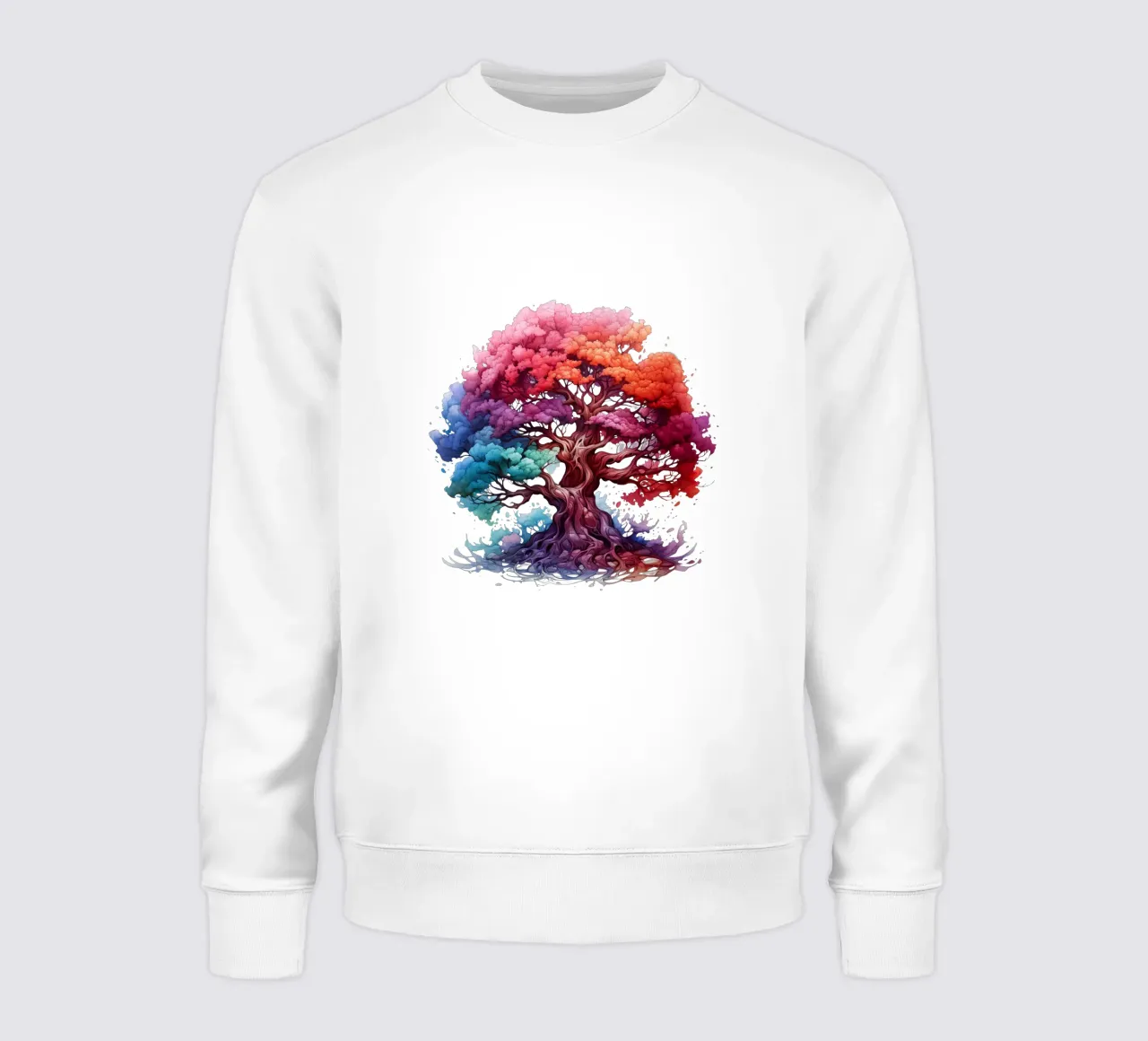 Albero della vita colorato felpa da Spiritual Touch
