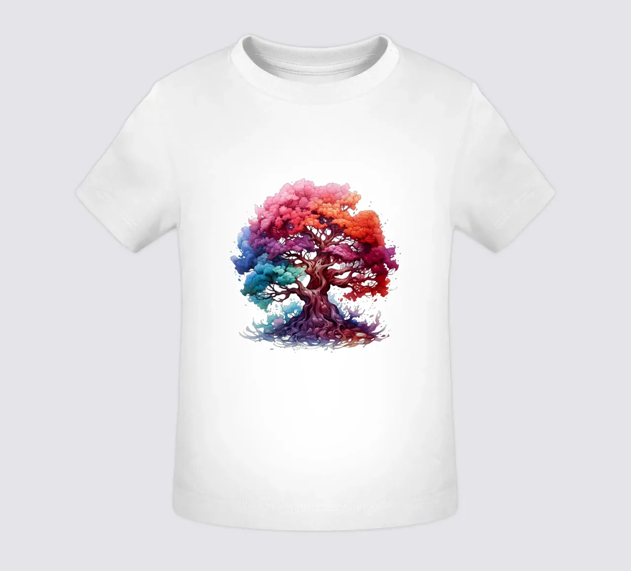 Albero della vita colorato maglietta neonato da Spiritual Touch