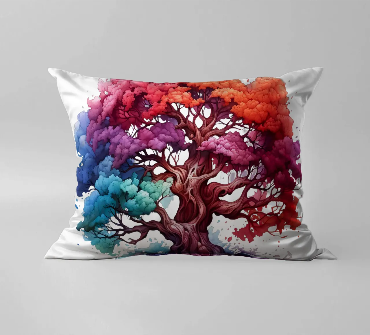 Albero della vita colorato cuscino da Spiritual Touch