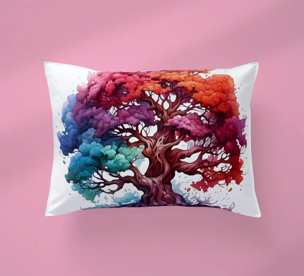 Albero della vita colorato cuscino da Spiritual Touch