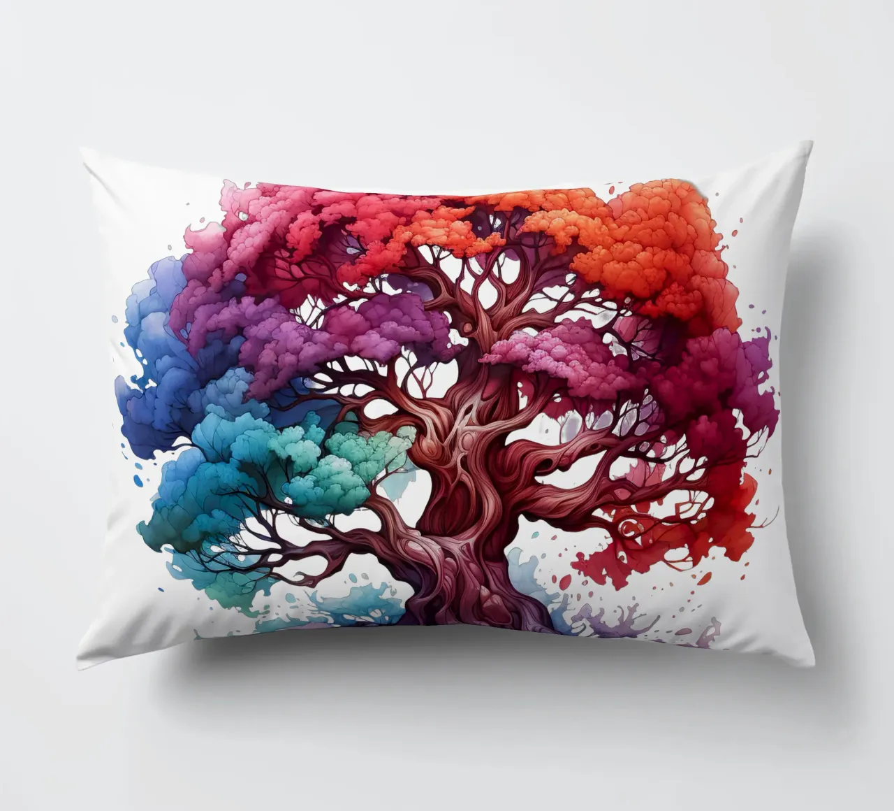Albero della vita colorato cuscino da Spiritual Touch