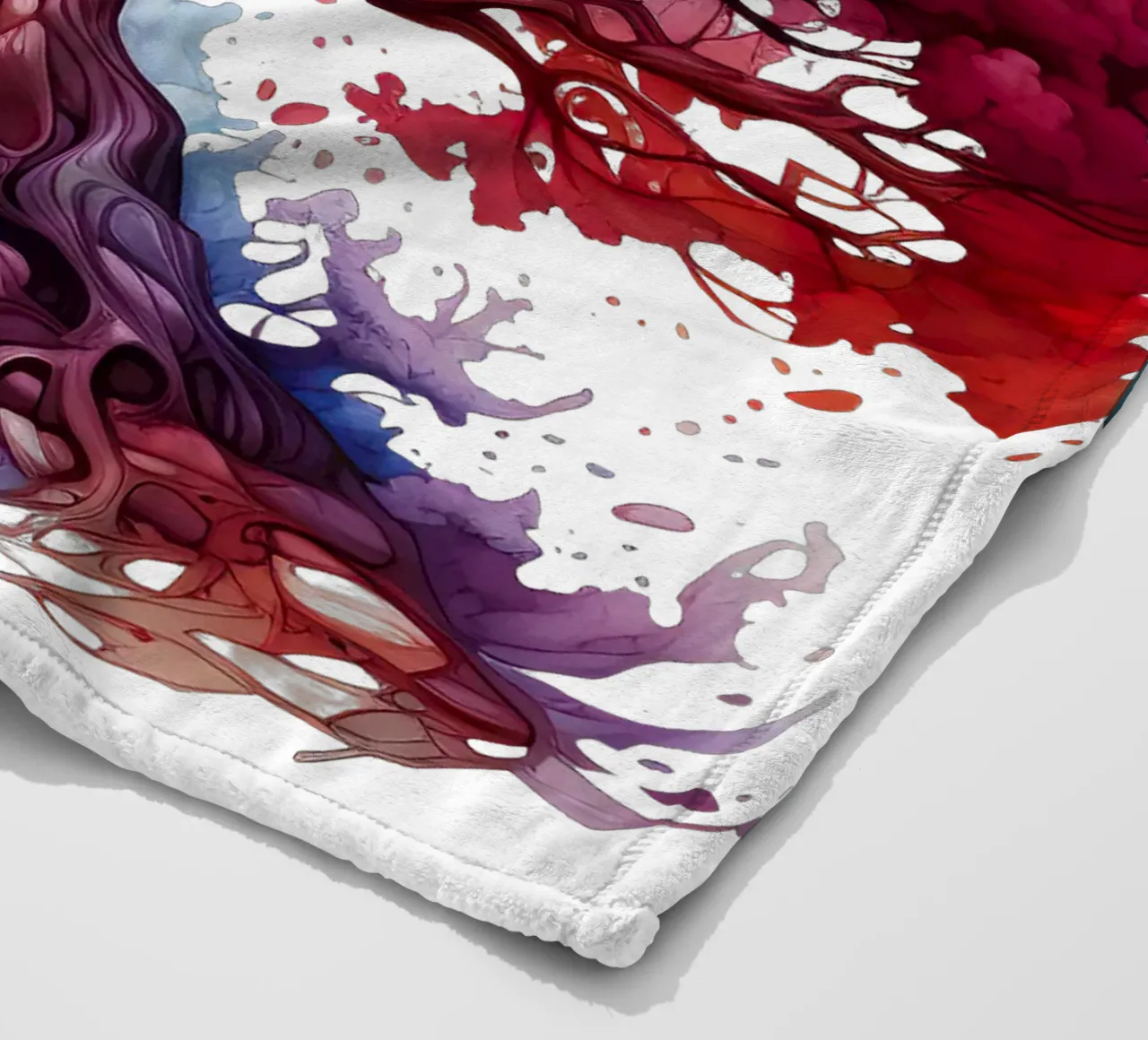 Albero della vita colorato coperta in pile da Spiritual Touch