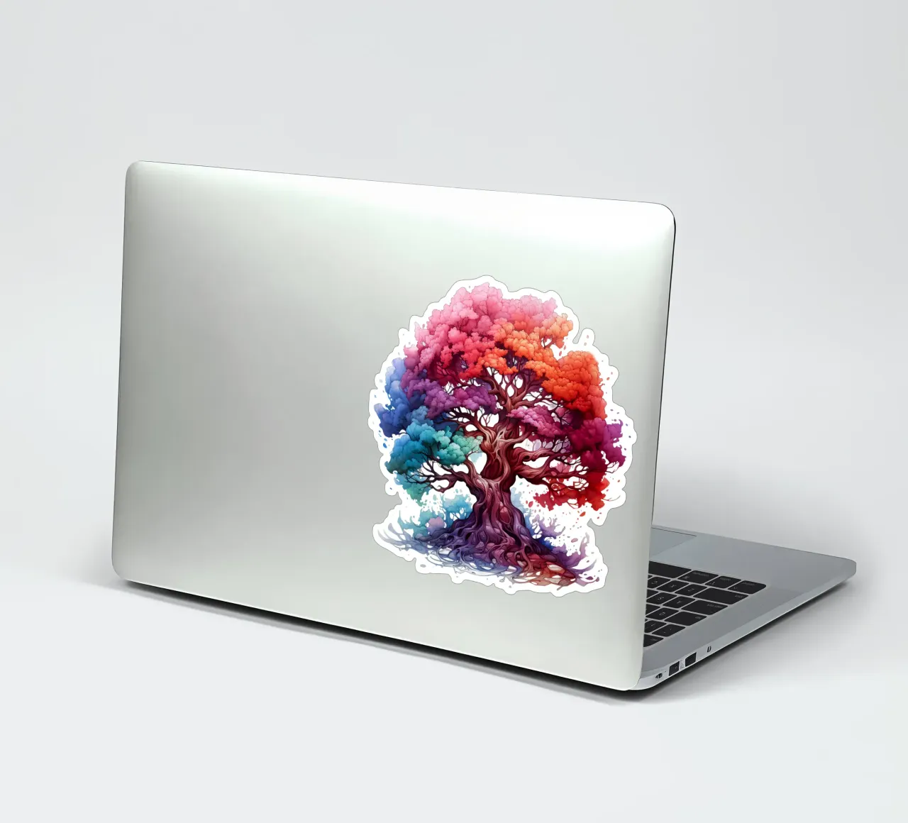 Bunter Baum des Lebens Sticker von Spiritual Touch