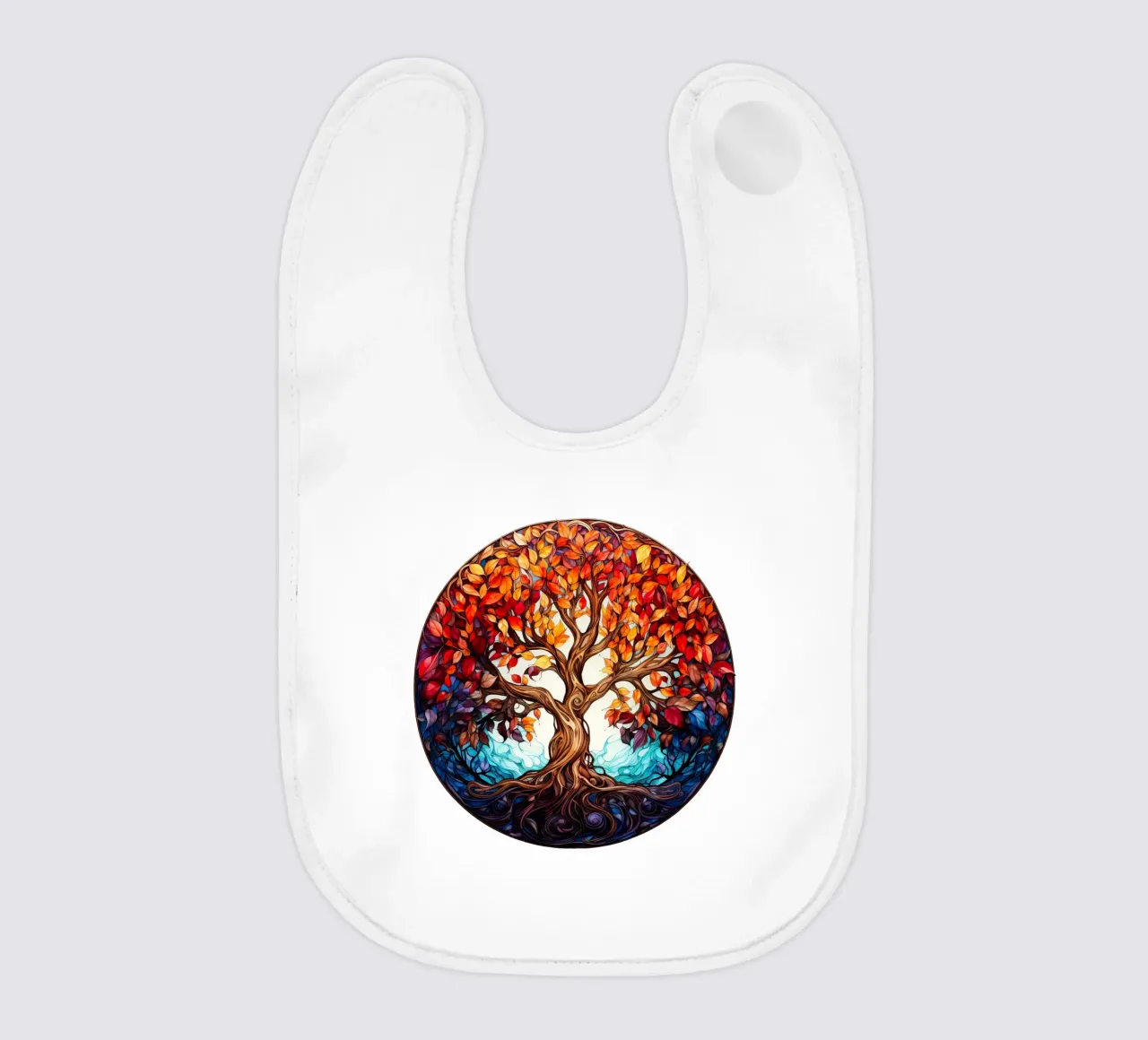 Albero della vita colorato bavaglino da Spiritual Touch