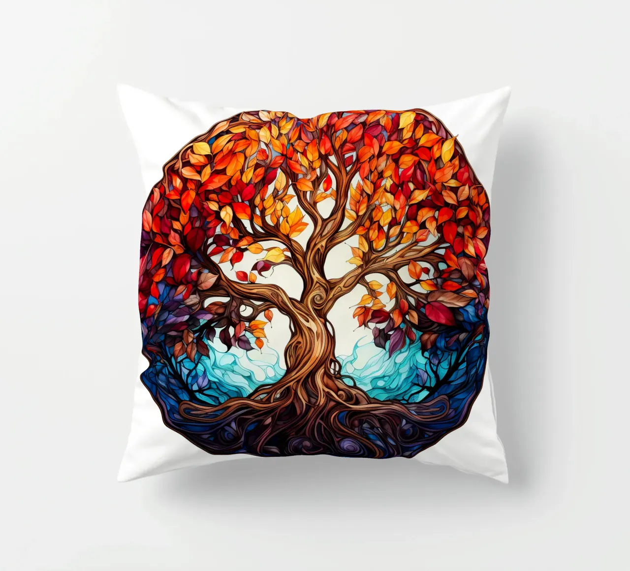 Albero della vita colorato cuscino da Spiritual Touch