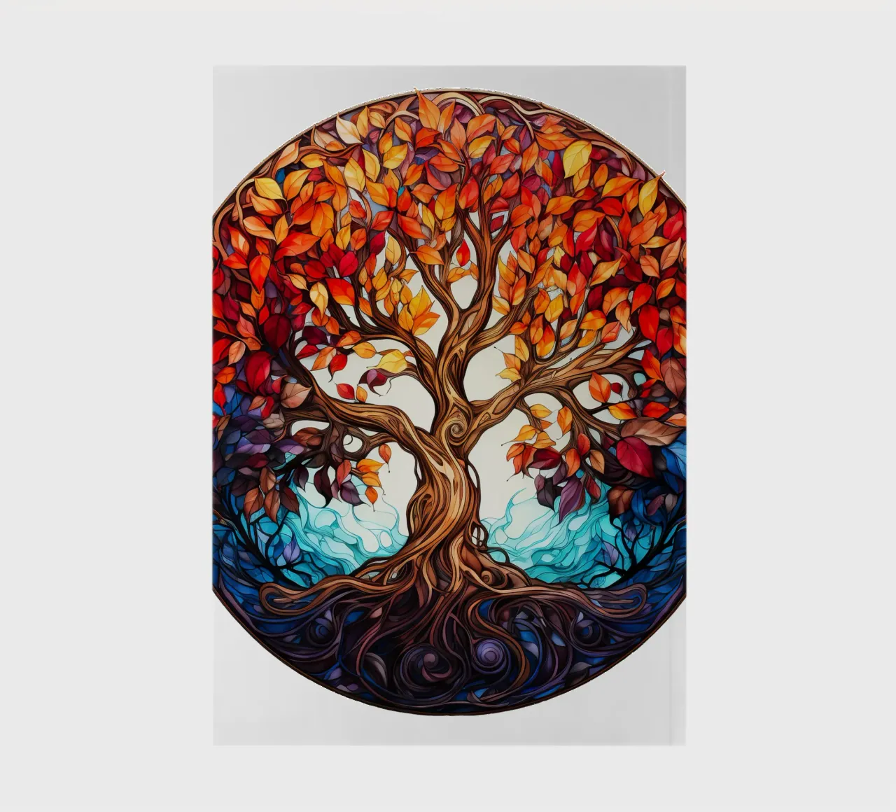 Albero della vita colorato diario da Spiritual Touch