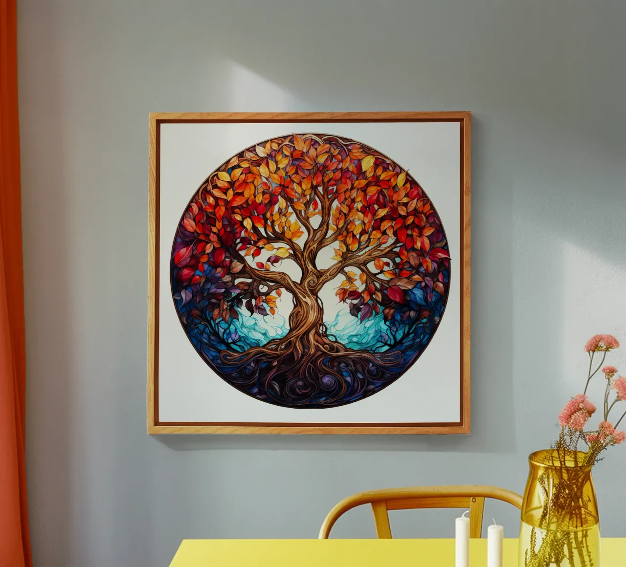 Albero della vita colorato plexiglass da Spiritual Touch