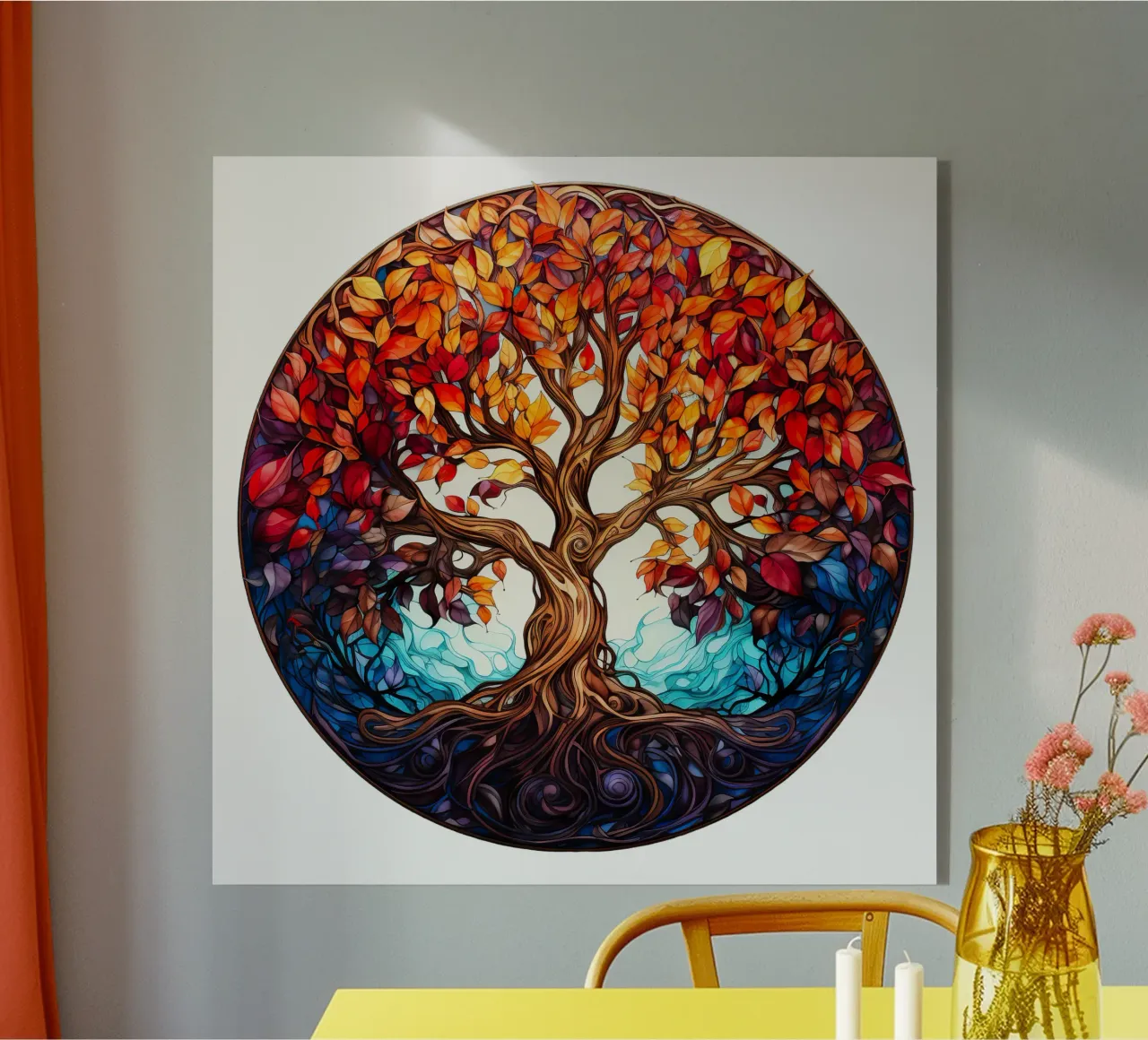Albero della vita colorato plexiglass da Spiritual Touch