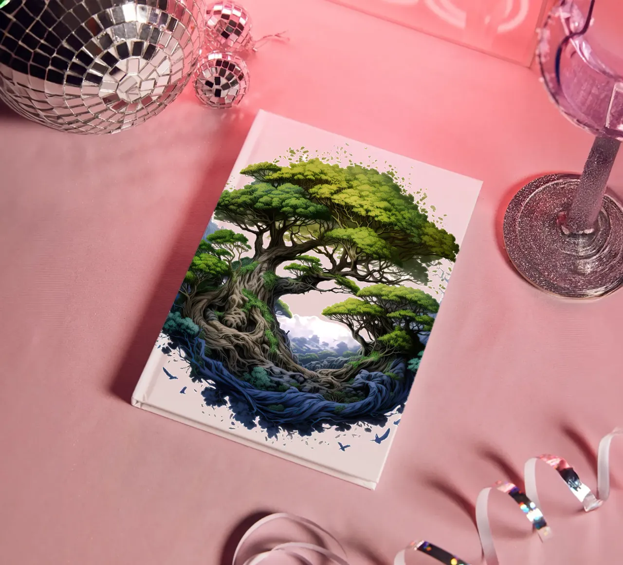 Colorful Tree of Life notebook by Spiritual Touch