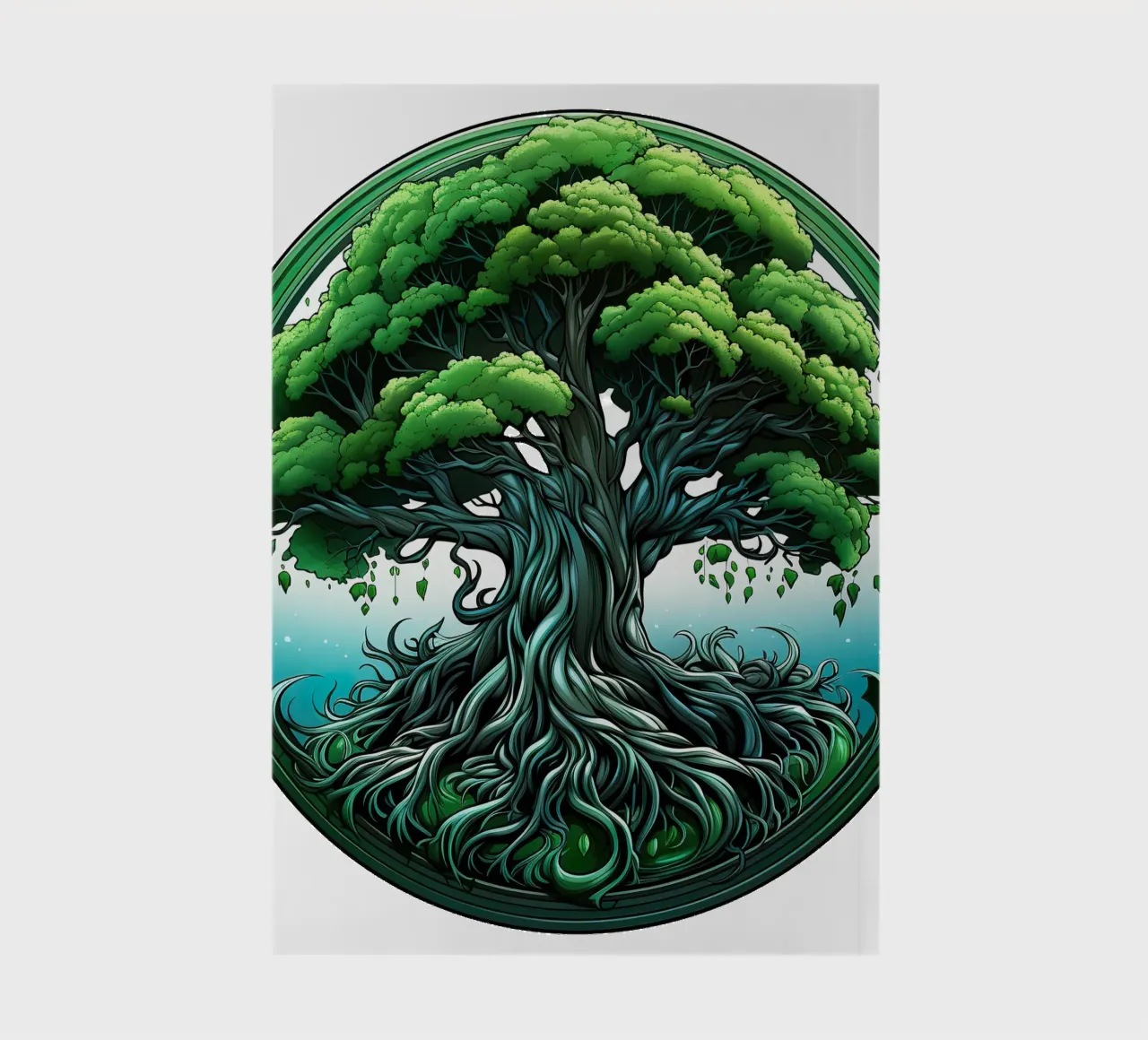 Arbre de vie coloré carnet de notes de Spiritual Touch