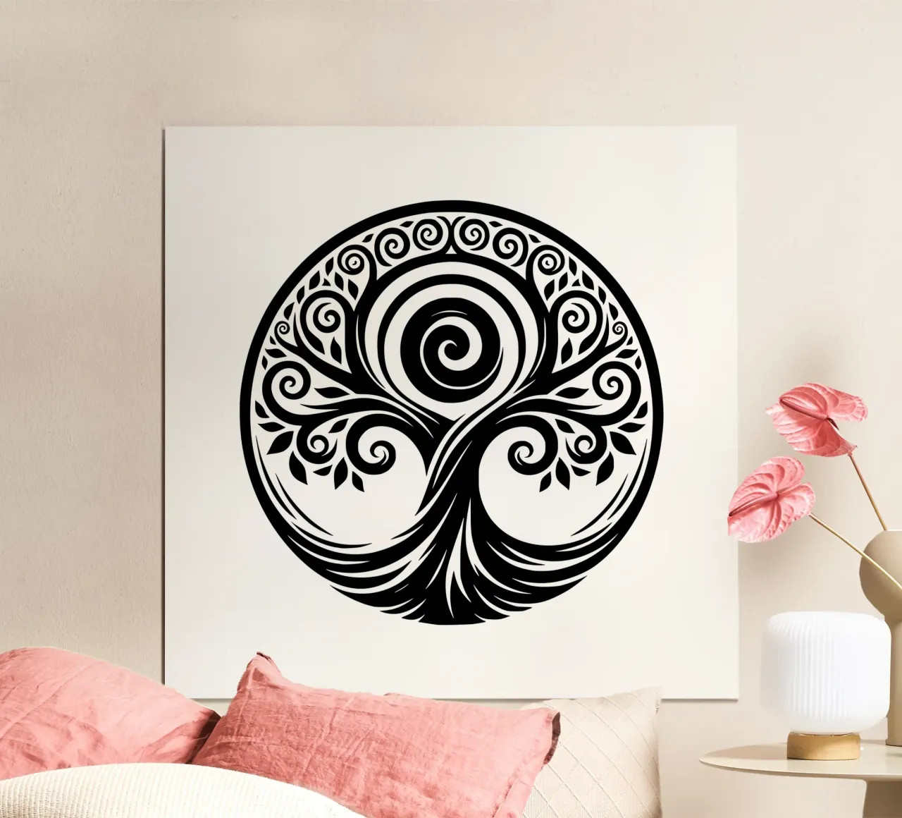 Mandala in bianco e nero carta hahnemühle da Spiritual Touch