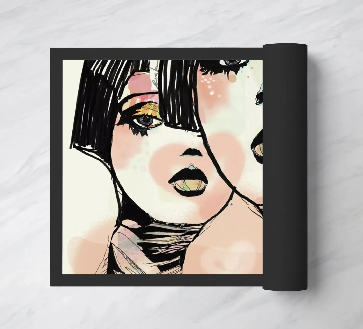 Mind Against deurmat van Giulio Iurissevich