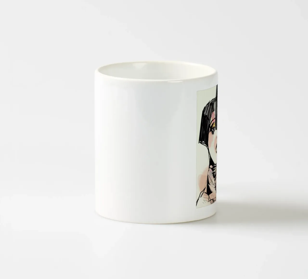 Mind Against tazza in ceramica da Giulio Iurissevich