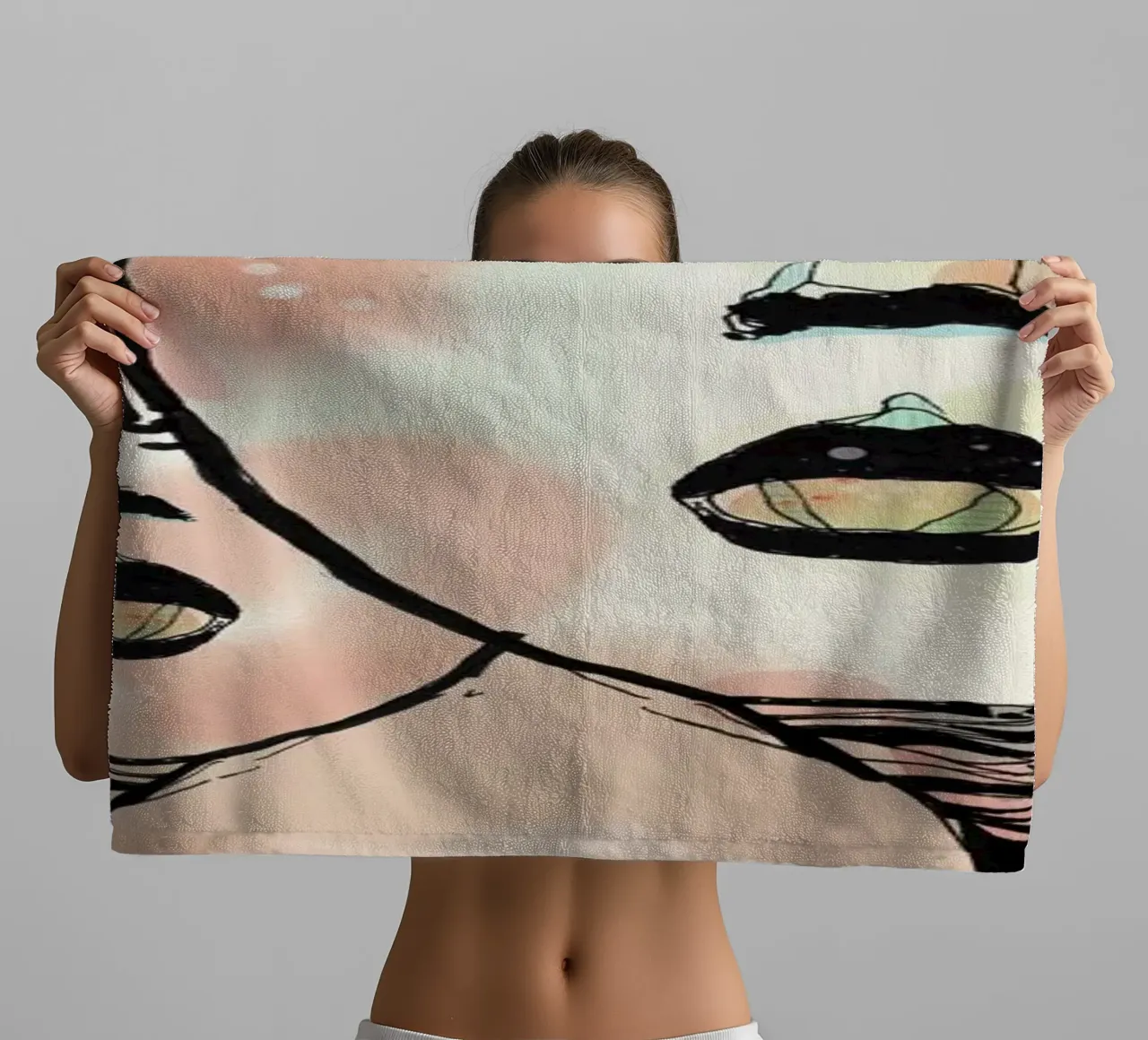 Mind Against serviette de bain de Giulio Iurissevich