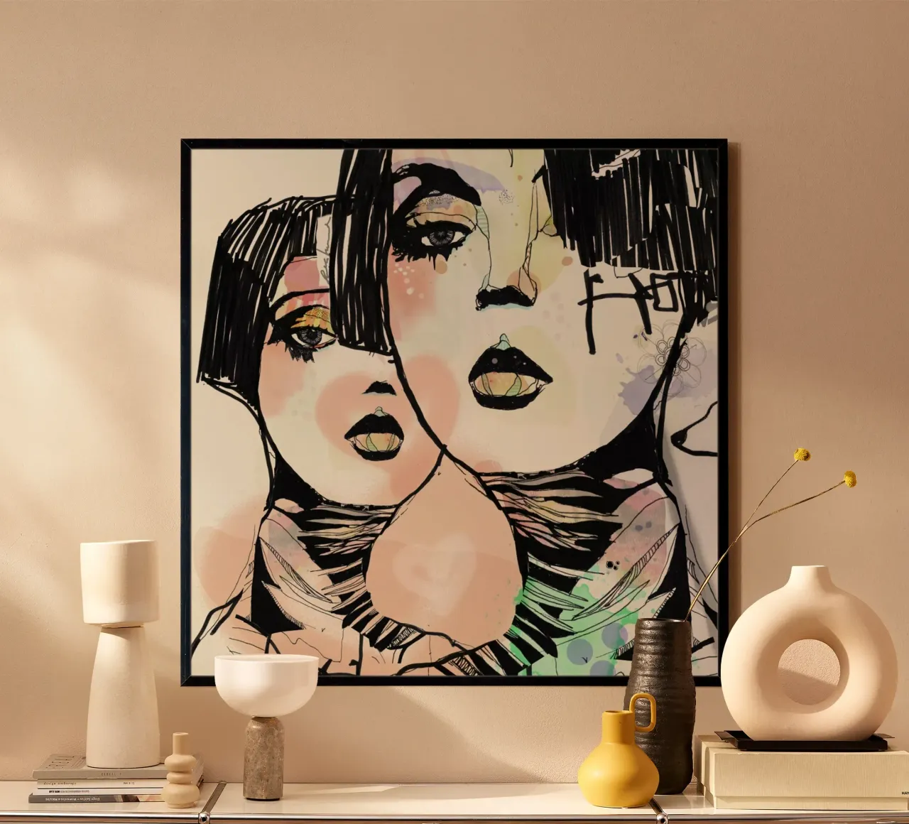 Mind Against poster van Giulio Iurissevich